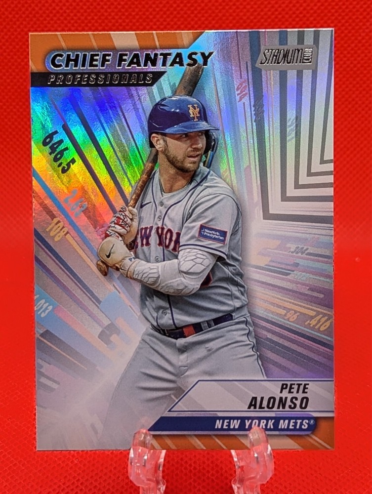 2024 Topps Stadium Club Pete Alonso Chief Fantasy CFPRO-4 Mets