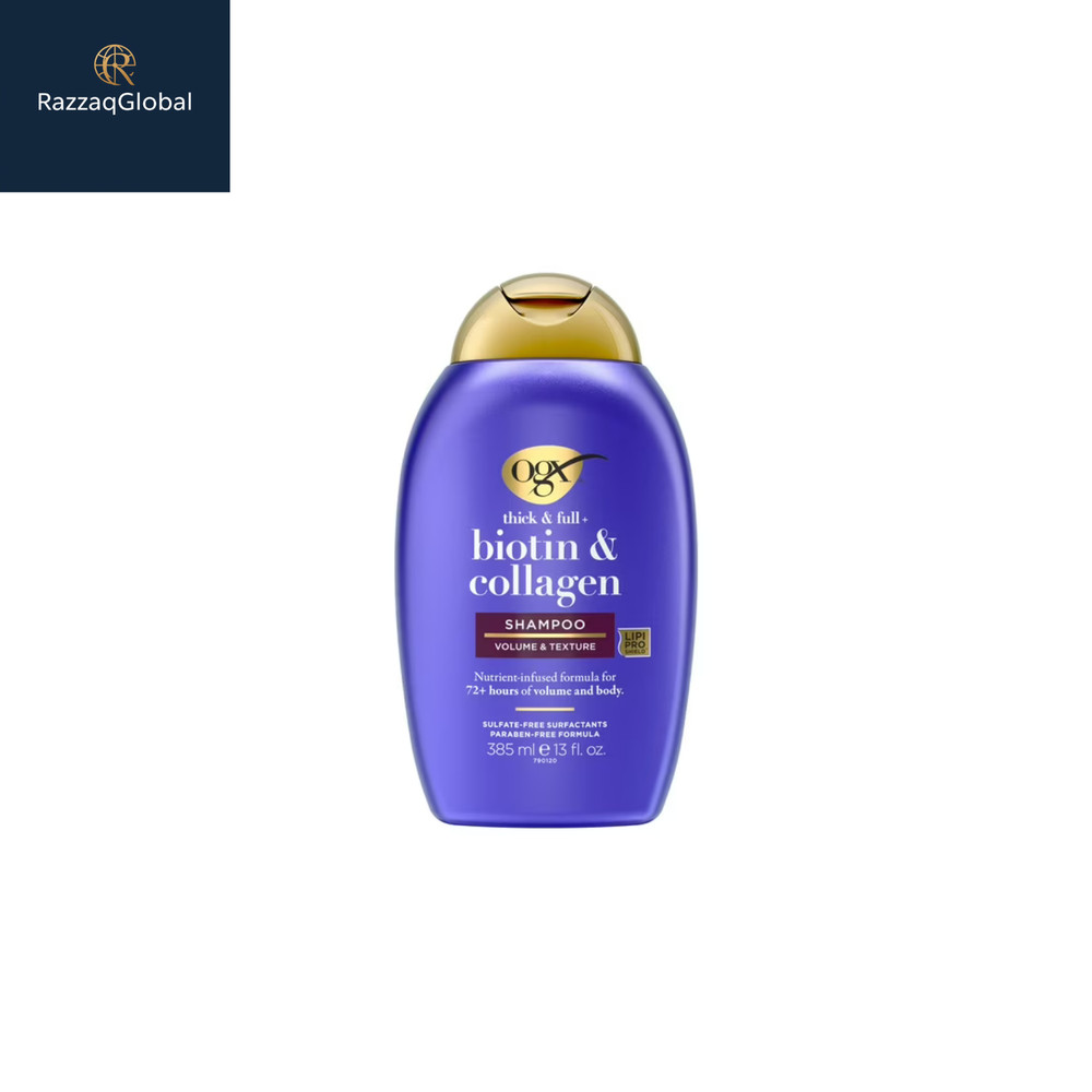 OGX Thick & Full, Biotin & Collagen Volumizing Shampoo, 13 fl. oz