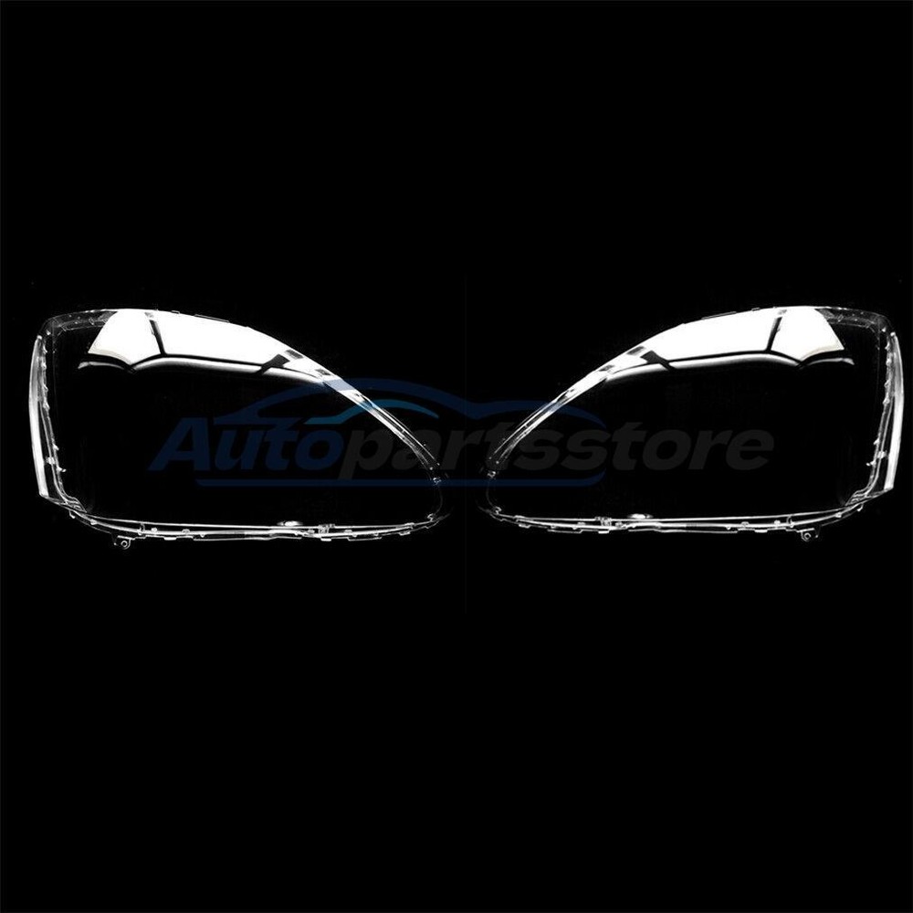 Left+Right Side Headlight Headlamp Lens Cover For Lexus LS430 LS460 LS600 04-05