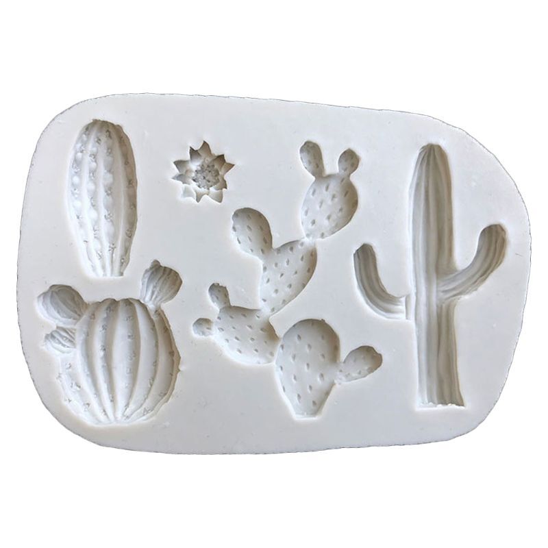 Crystal Epoxy Resin Mold Plant Potted Cactus Casting Silicone Mould Handmade DIY