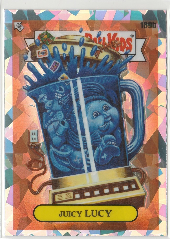 Juicy Lucy 189b Atomic Refractor GPK 2022 Chrome Series 5 CS5 Card