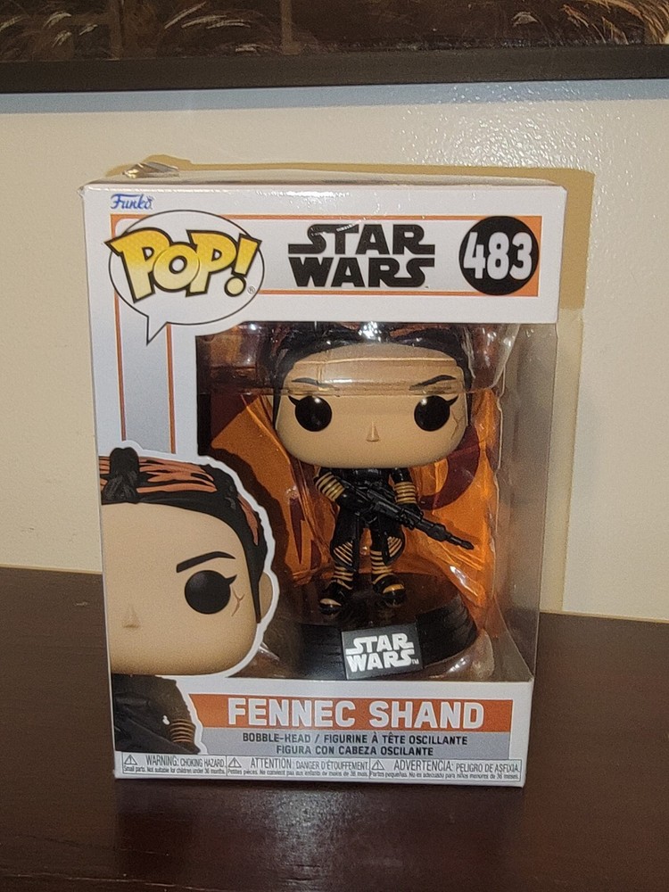 Funko Pop Vinyl Star Wars Book of Boba Fett Fennec Shand Figure #483