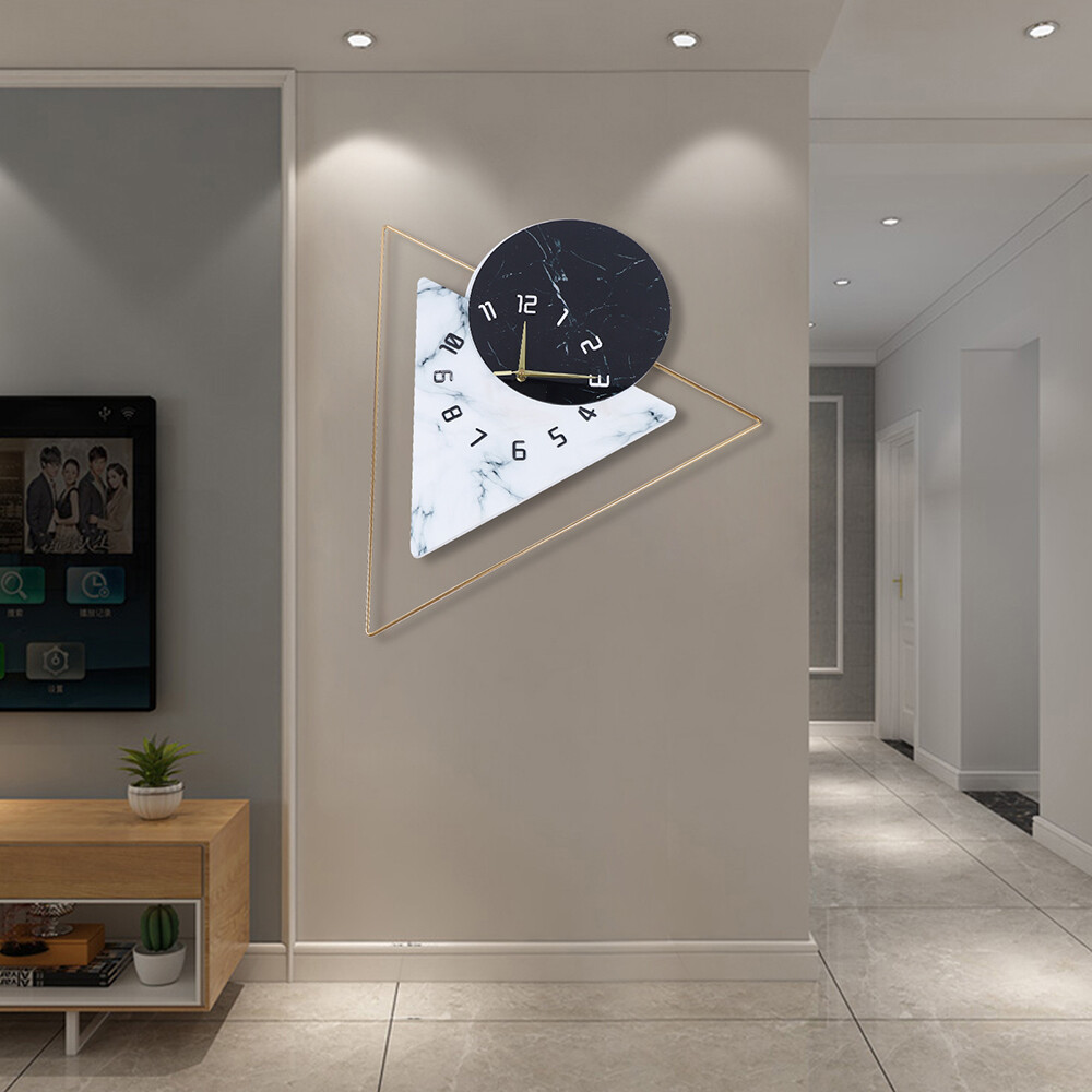 22.5 Inch Nordic Modern Swing Wall Clock for Living Room Home Decor