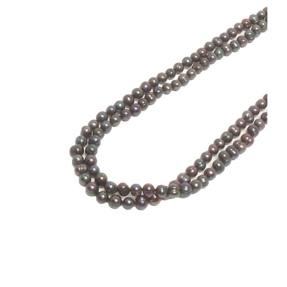 long necklace color pearl 7.5-9.0mm women 96ae6ec0767e22134b080e6af7122475