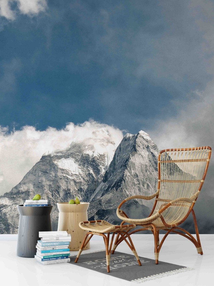 3D Sky Snow Mountain Landscape Wall Murals Wallpaper Murals Wall Sticker