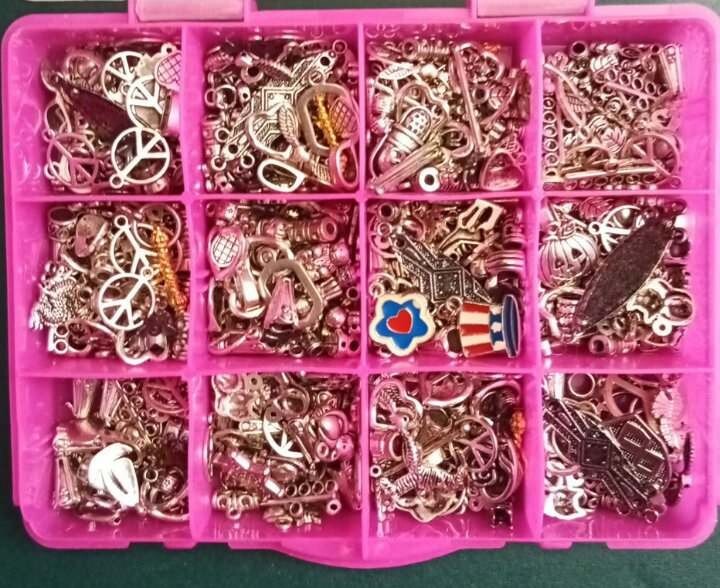 Bulk Assorted Lot Jewelry Making Supplies Variety Huge Assortment Make Your Own