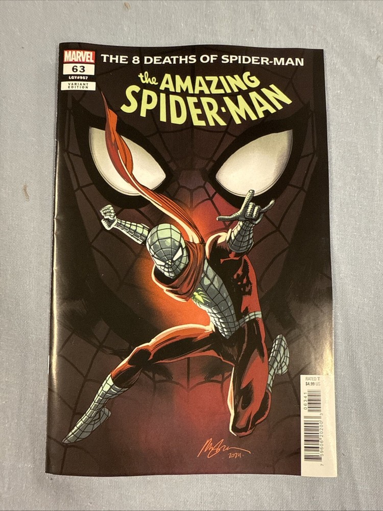 Marvel Comics AMAZING SPIDER-MAN #63 RAFAEL ALBUQUERQUE Variant (2024)
