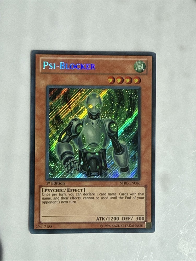 Psi-Blocker STBL-EN086 1st Edition Starstrike Blast Yugioh Card