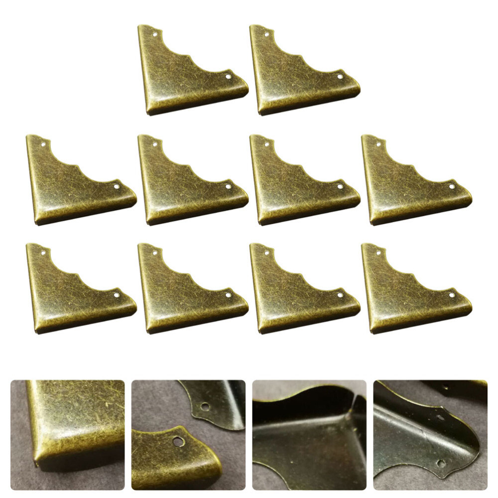 20 Pcs Vintage Corner Guards for Furniture Protection & Style