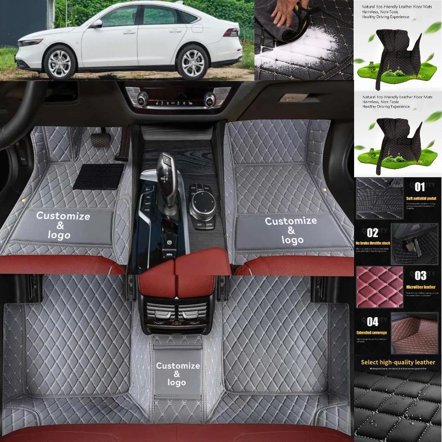 For Cadillac BLS Car Floor Mats Custom Luxury Waterproof Auto Liners Carpets