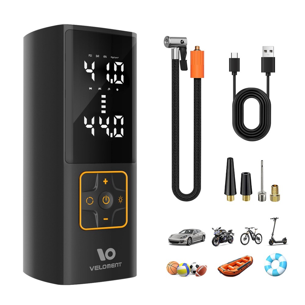 Portable Tire Inflator Air Compressor for Car Tires Auto Accessory