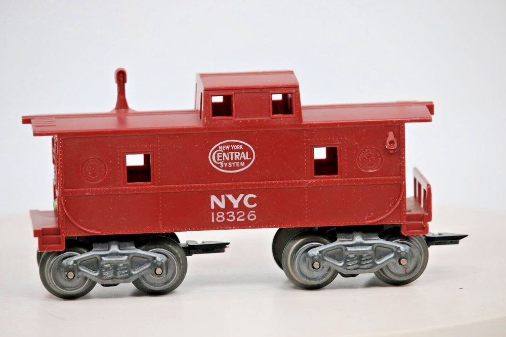 Vintage Marx O Scale NYC Central System Red Caboose Train #18326