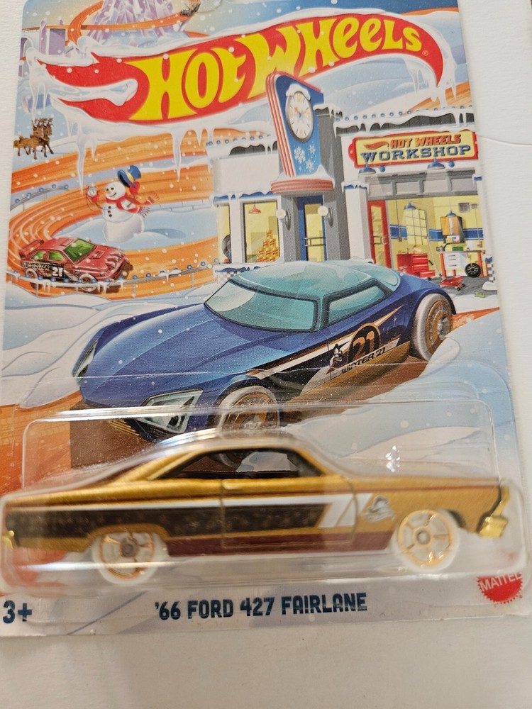 hot wheels 66 ford 427 fairlane winter workshop xmas car