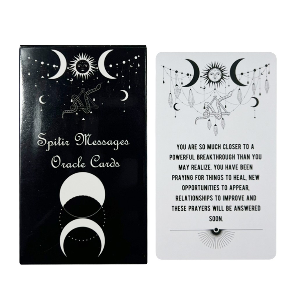 Spirit Message Oracle Cards Fate Divination Tarot Card