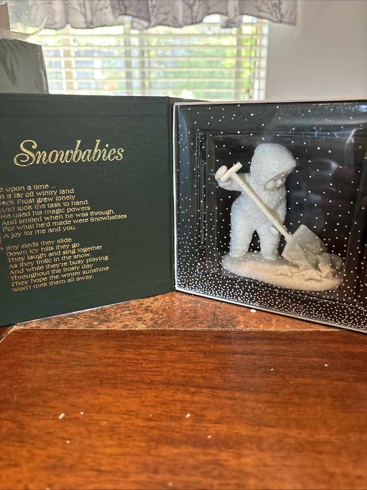 Dept 56 Snowbabies So Much Work To Do Figurine 6837-3 New in Box