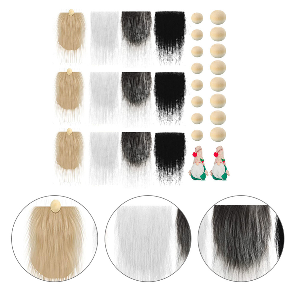 Dwarf Material Pack DIY Gnome Supplies Santa Craft Beard Decor