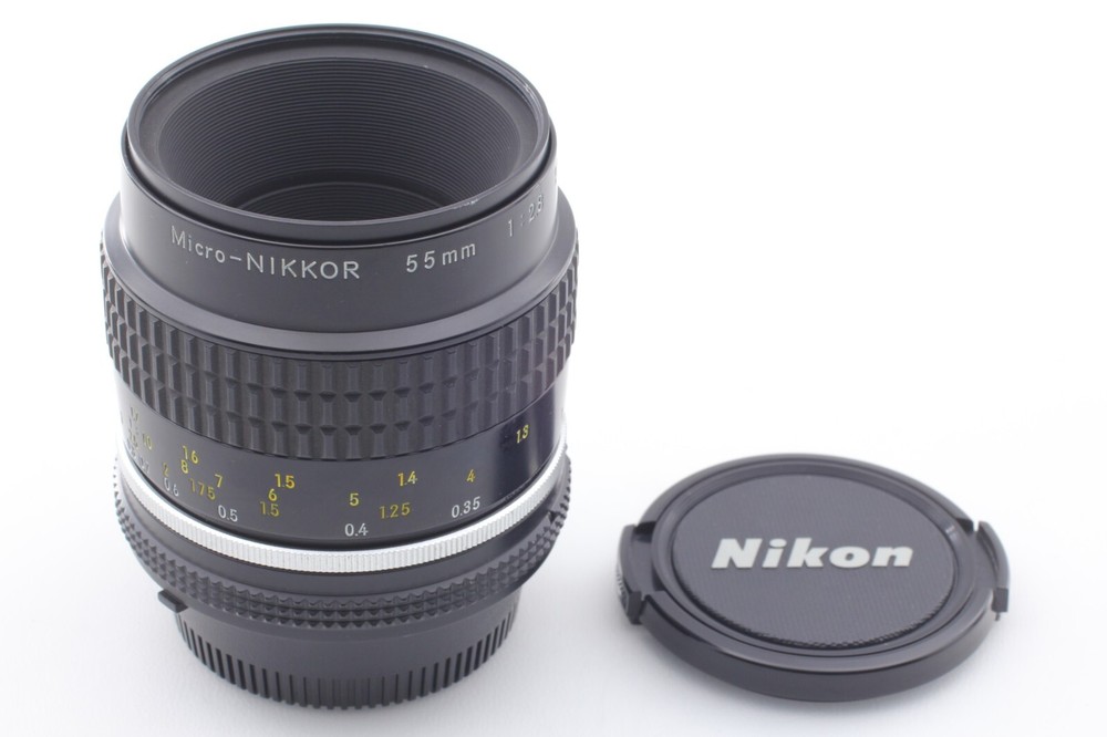 [Opt TOP MINT]  Nikon Ai-s Ais Micro NIKKOR 55mm f/2.8 Macro MF Lens from JAPAN