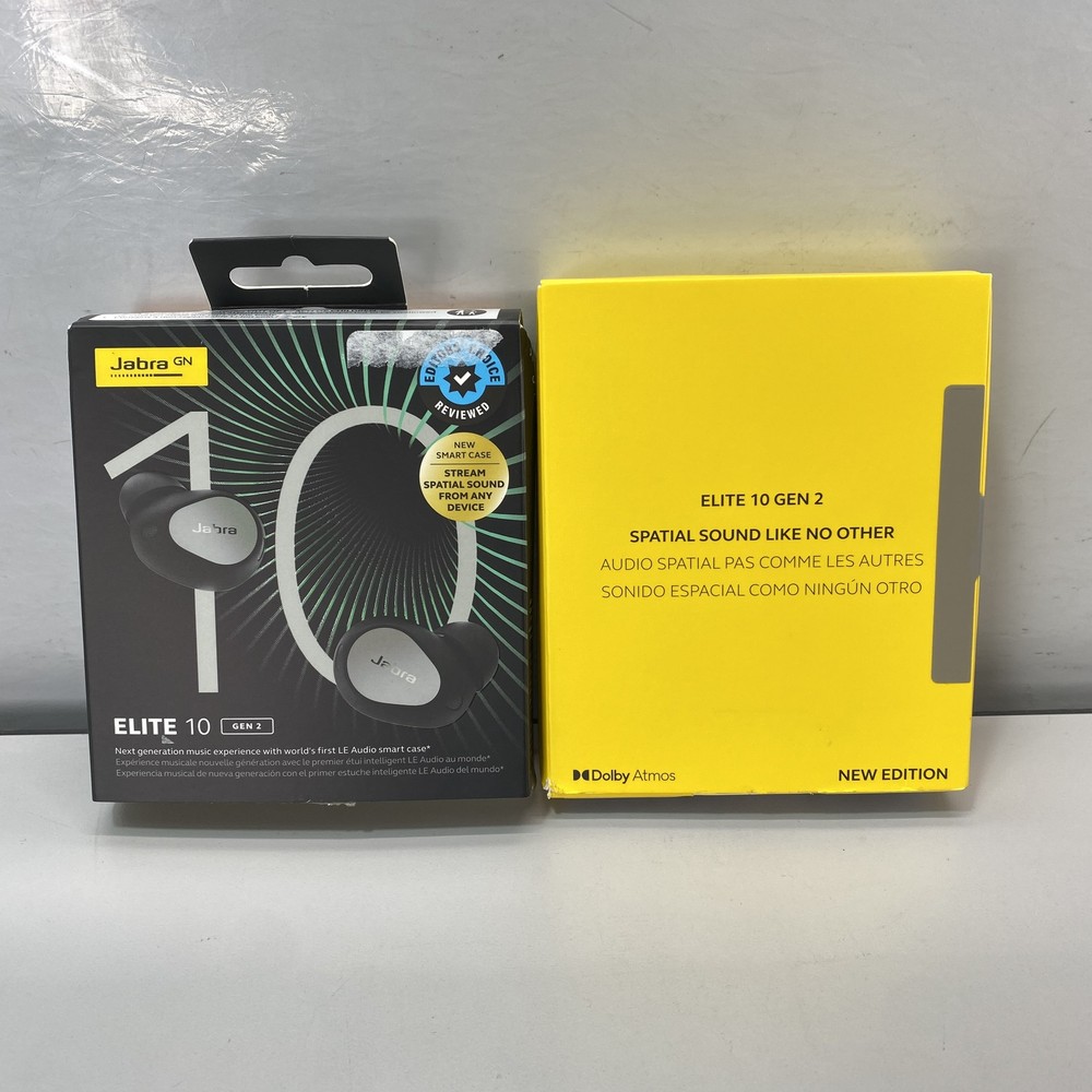 Jabra Elite 10 Gen 2 Wireless Bluetooth Earbuds in Titanium Black - 100-99282900-99  