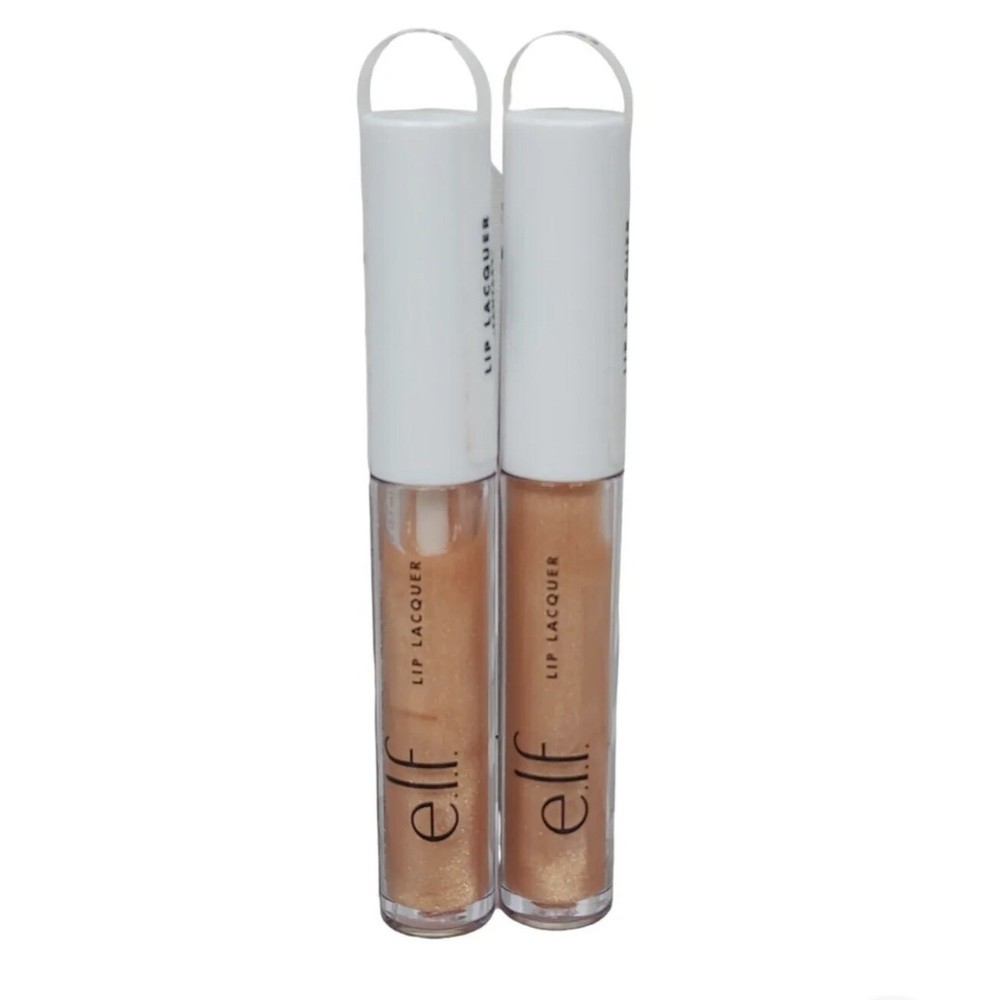 e.l.f. 2-Pack Lip Lacquer in Fantasy 29962 - Hydrating Lipstick & Gloss Duo