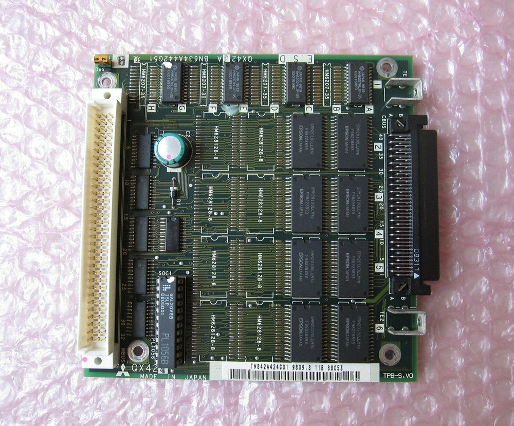 Used Mitsubishi QX424 PCB Circuit board Tested It In Good Condition