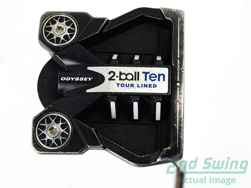 Odyssey 2-Ball Ten Tour Lined Putter Right Hand Steel Shaft 35 Inch