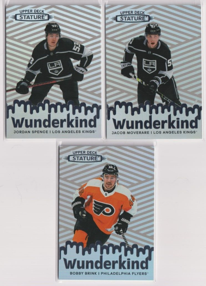2022-23 Upper Deck Stature Wunderkind 15 Jacob Moverare Los Angeles Kings