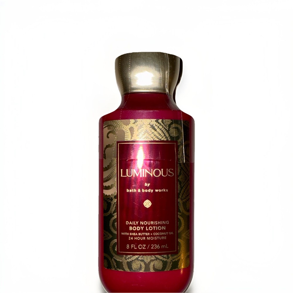 New Bath & Body Works Luminous Moisturizing Body Lotion Shea Butter 8 Oz