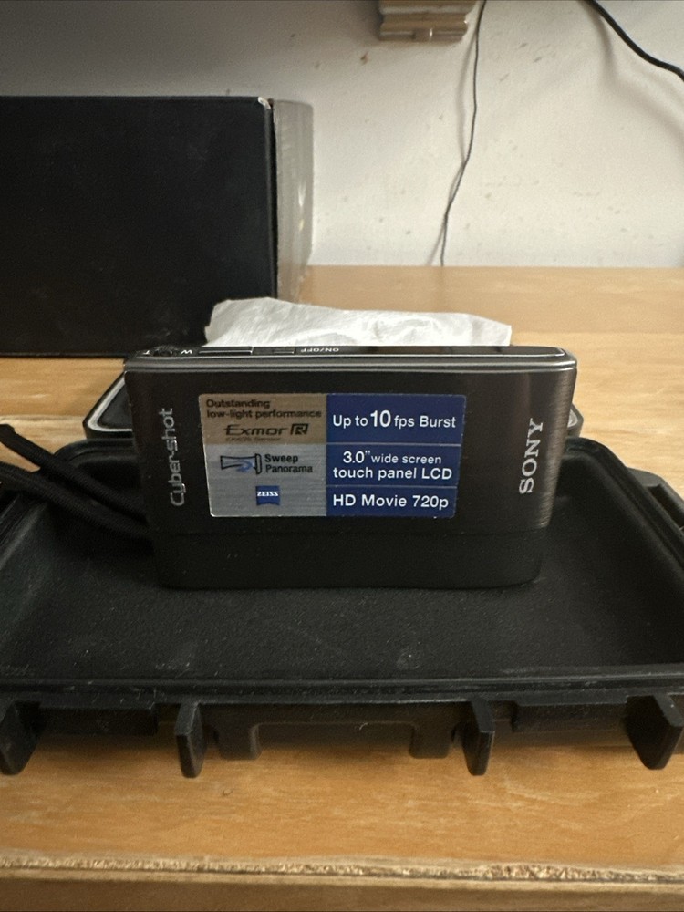 Sony Cyber-shot DSC-TX1 Digital Camera with Exmor R Sensor & Charger