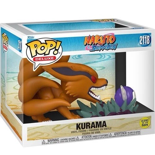 *PRESALE* Naruto Kurama Deluxe GITD Funko Pop! #2118 PREORDER-image