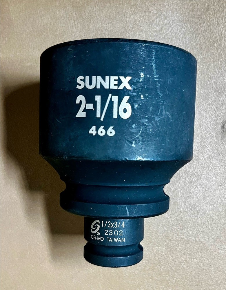 6 Point  SUNEX 2-1/16   466 Whit Socket