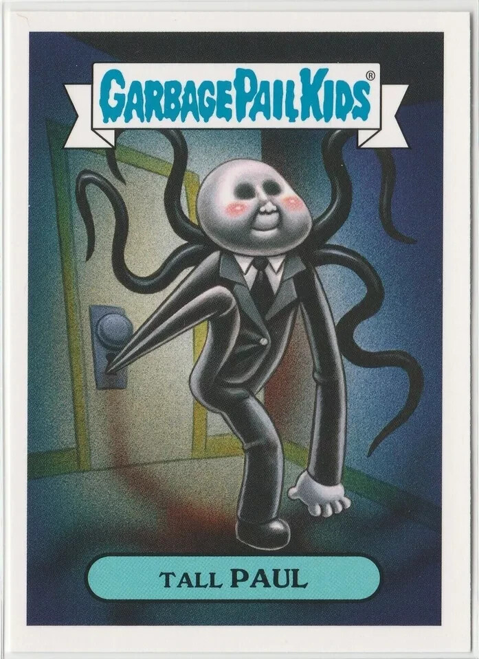 Tall Paul 3b Garbage Pail Kids GPK 2019 Revenge of Oh the Horror-ible Trading Card
