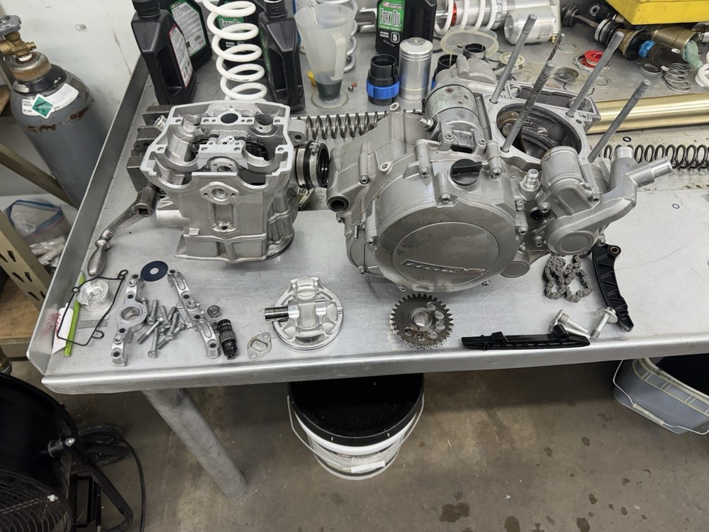 2008 KTM450 SXF ENGINE