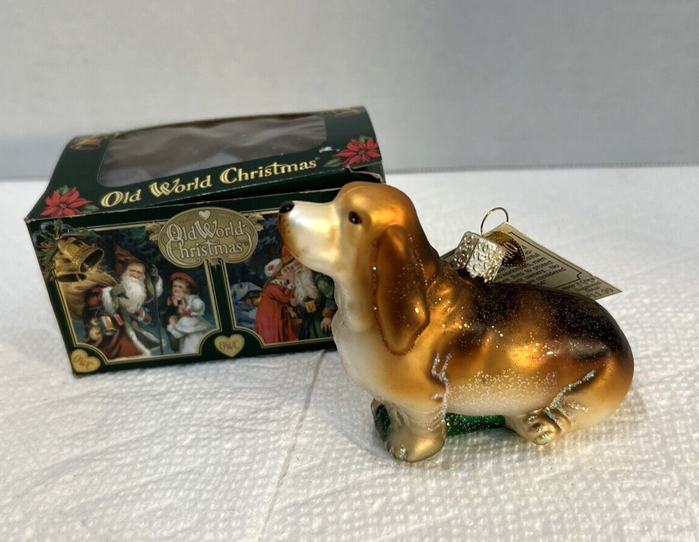 Old World Christmas Blown Glass 