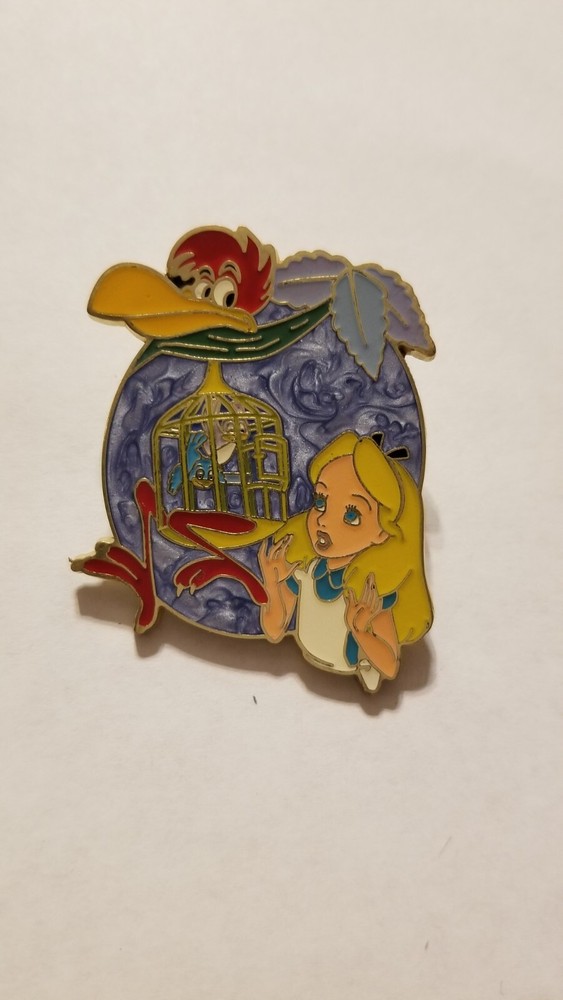 Disney Alice In Wonderland Bird Cage And Alice Pin Loungefly Box Lunch