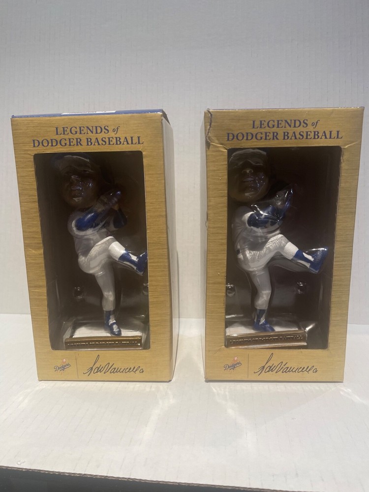Dodgers Fernando Valenzuela Legends of Dodger Baseball Bobblehead 2019- Set of 2