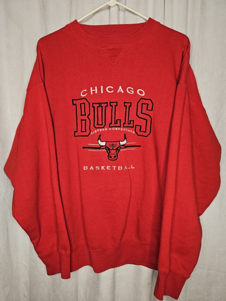 Vintage Magic Johnson Chicago Bulls Eastern Conference Basketball Sweatshirt