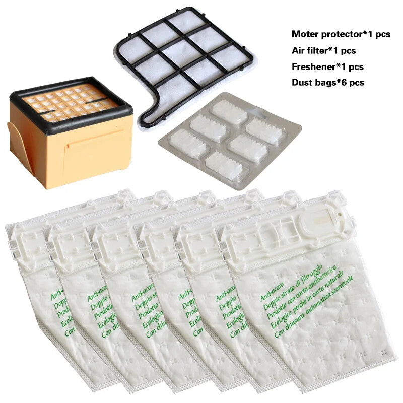 HEPA Filter Motor Protection Filter Freshener Dust Bags for Vacuum Cleaner New