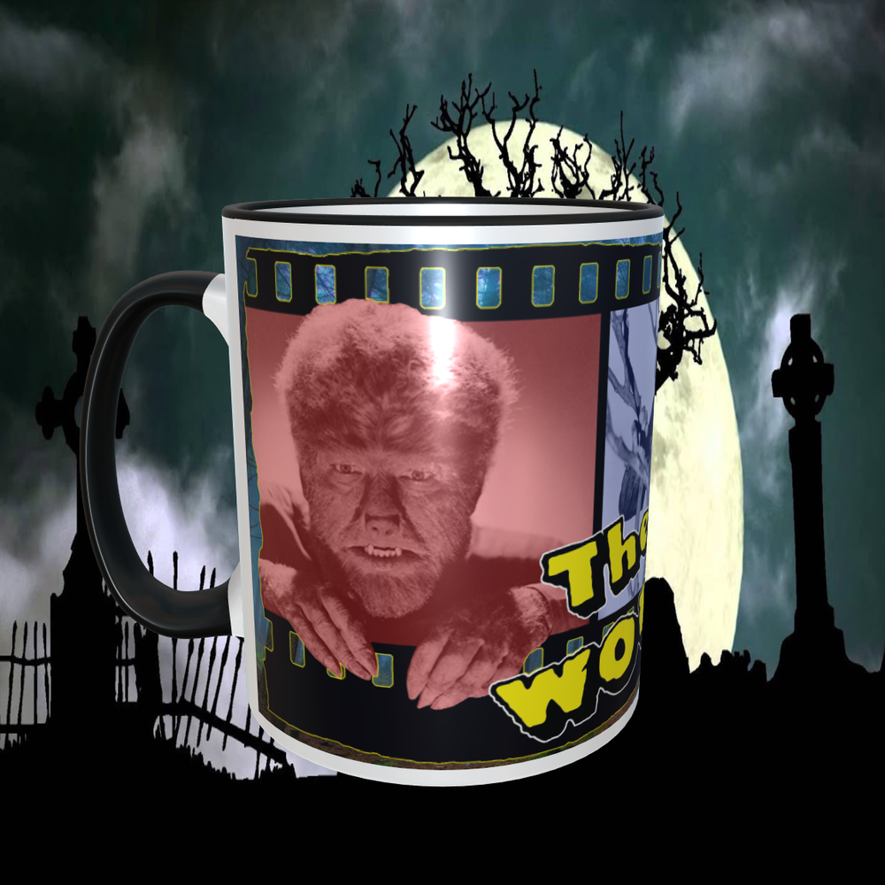 Wolfman 11oz  Coffee Mug  NEW Dishwasher Safe