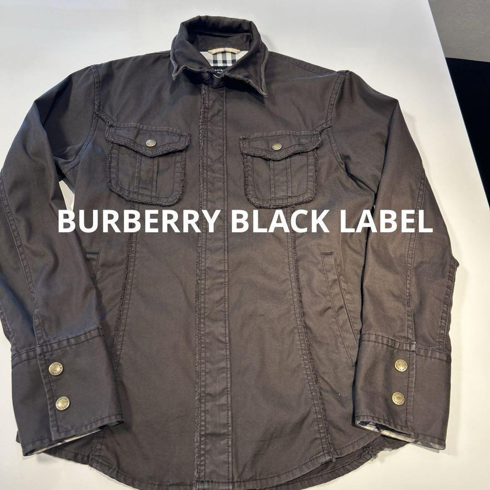Burberry Black Label Shirt Jacket F/S from Japan