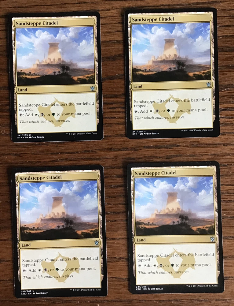Sandsteppe Citadel Khans of Tarkir Regular