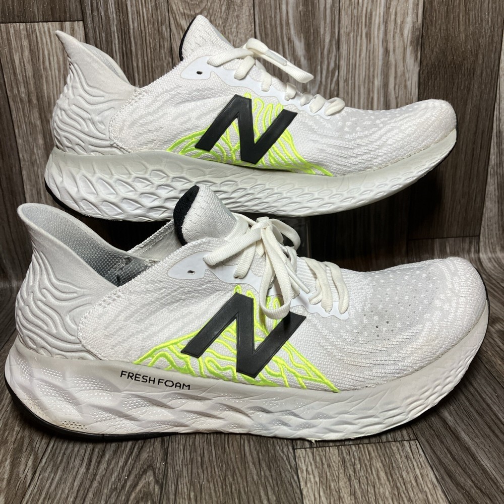 New Balance Fresh Foam 1080 V10  Athletic Shoes White W1080C10 Women’s Size 11 D