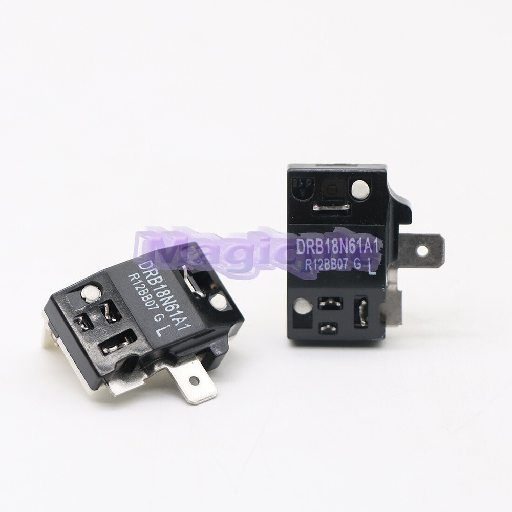2PCS NEW DRB18N61A1  Refrigerator Compressor Flat Protector Overload Protector
