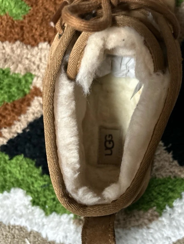 UGG Men's Neumel Chestnut Moc Boot Size 12 US Men's Brand New, NIB