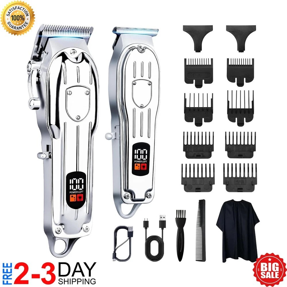 Professional Men's Hair Clippers & Trimmer for Barbers