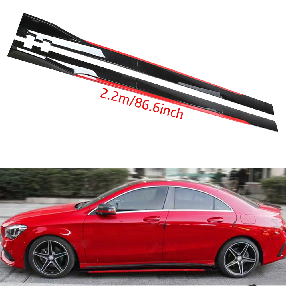 For Lexus IS200 IX250 Side Skirt Extension Body Kit Splitter Spoiler Glossy