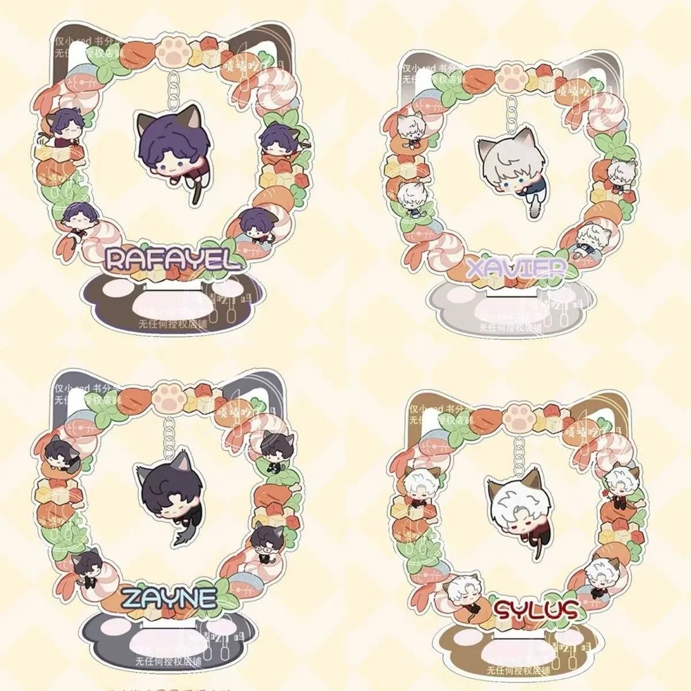 Anime Love and Deepspace Figures Cosplay Shake Cute Cartoon Acrylic Stand Gift