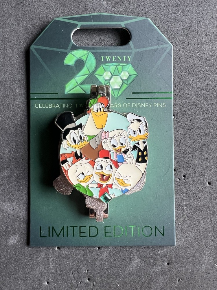 Disney Pin DuckTales Scrooge Nephews 20th Anniversary LE 750 Limited Edition Pin Trading Event
