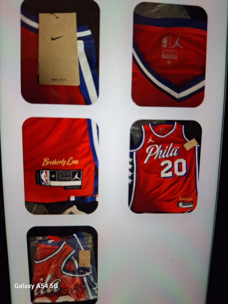 Official Philadelphia 76ers Jared McCain Basketball Jersey