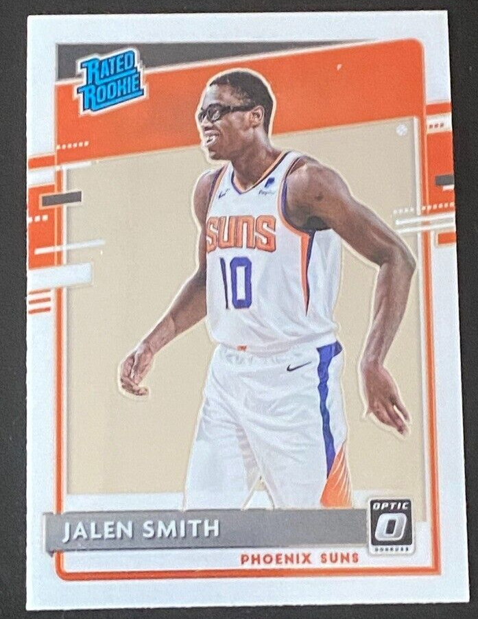 Jalen Smith 2020-21 Panini Donruss Optic Rated Rookie #160 Phoenix Suns Basketball Card