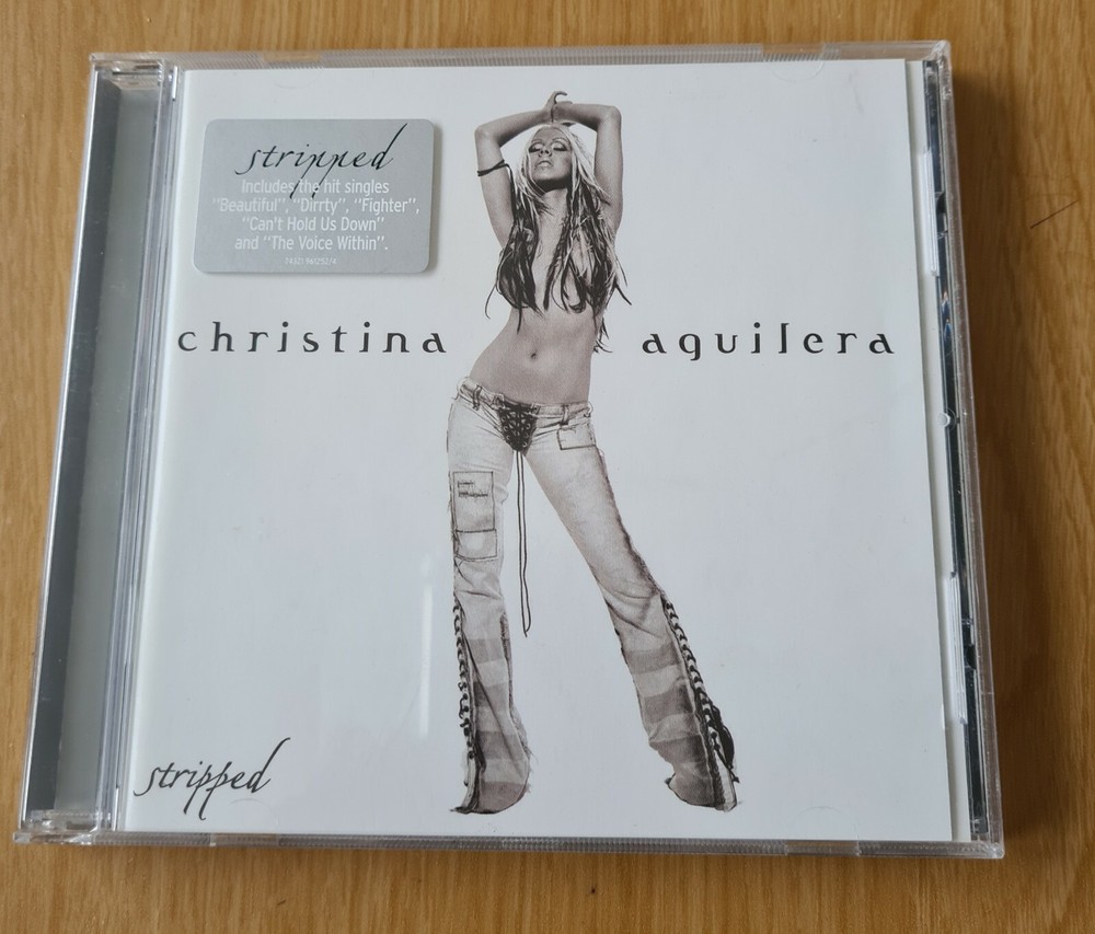 Christina Aguilera - STRIPPED - 2002 - BMG - UK CD ALBUM - RARE & DELETED